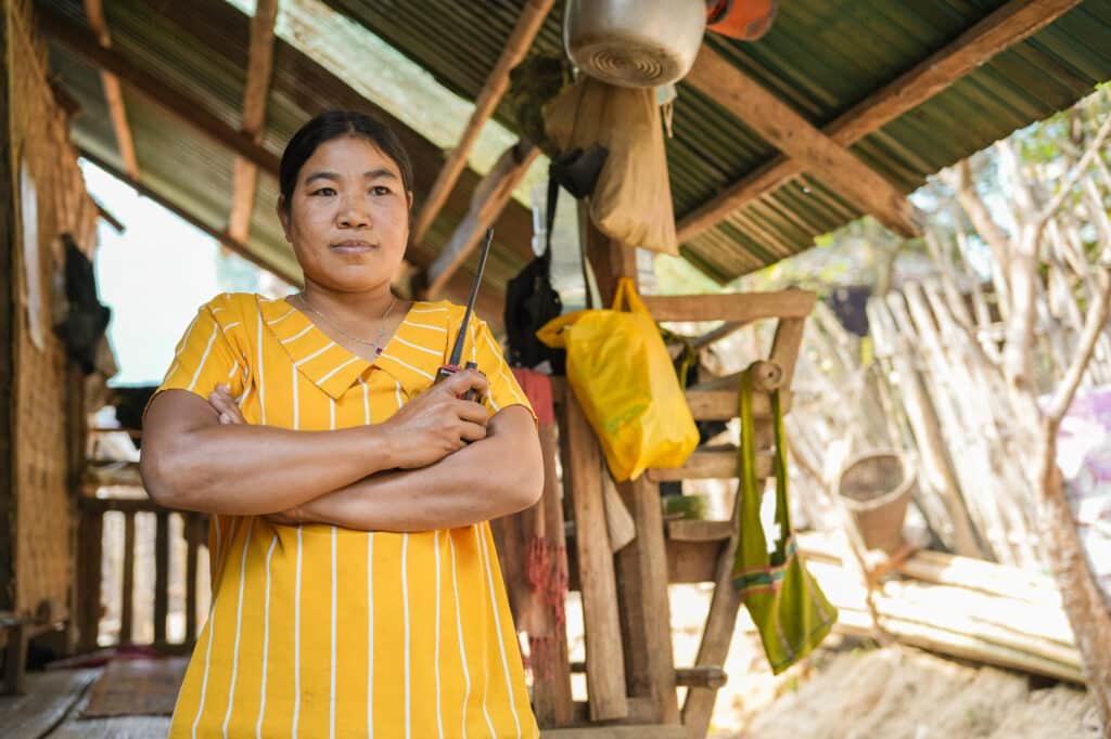 In refugee camps on the Thai-Myanmar border are completely refugee-led. Refugees manage all aspects of the camps, including food distribution and even security.