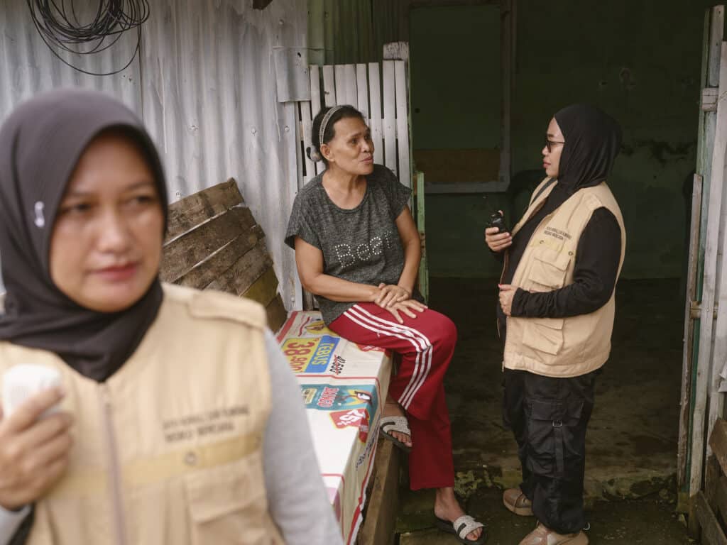 In Indonesia, local disaster committees are helping their own communities prepare for and respond to disasters.